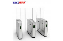 China optical smart pedestrian entrance Sliding barrier electronic turnstile barrier gate supplier