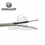 Custom Thermocouple Cable Single Glass Braid W/ Fiberglass Jacket for sale