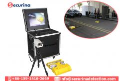 China 2048 Pixels CCD Under Vehicle Inspection System Of High Resolution Undercarriage Images supplier