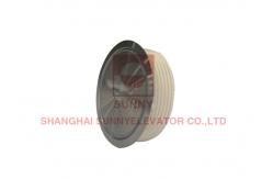 China Elevator Push Button With Braille Round Square Shape / Ultra-Thin Design supplier