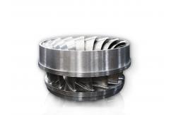 China Efficient Hydro Turbine Runner With High Rotation Speed And Customized Blade Thickness supplier