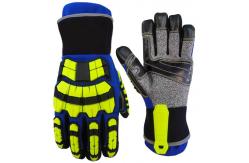 China 4544FP EN388 2016 Heavy Duty Rescue Extrication Gloves ANSI Cut Level A8 supplier