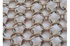China 12mm Hanging Stainless Steel Chainmail Curtain For Exterior Wall Cladding supplier