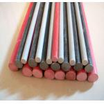 Smooth 1 Inch FRP Solid Rod Low Flammability Customizable Length for sale
