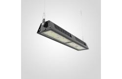 China Aluminum Alloy LED Linear High Bay 5000K 480W RAL 9017 Black supplier