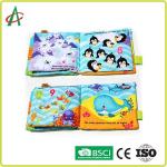 20cmx20cm Soft Books For Infants 3D Design Soft Cotton Fabric for sale