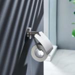 304 Stainless Steel Toilet Tissue Holder ODM Polished Chrome Toilet Roll Holder for sale