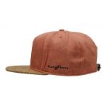 5 Panels Fitted Adjustable Snapback Hat , Awesome Womens Flat Brim Hat
