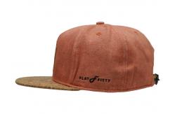 China 5 Panels Fitted Adjustable Snapback Hat , Awesome Womens Flat Brim Hat supplier