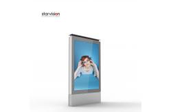 China Aluminum Vertical Scrolling Light Poster 2000 Lux 6 Sheet Backlit Light Box supplier