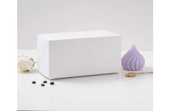 China White Square Bakery cake folding carton Sturdy Elegant for Cake Presentation supplier