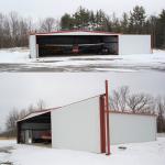 Aircraft Hangar Steel Buildings Prefabricated Steel Structure Aircraft Hangar Construction for sale