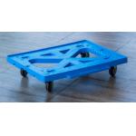 Two Totes Loading Plastic Moving Dolly 4 Inches PU Casters More Function