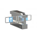 AC220V Traffic Swing Barrier Gate Hospital Security 800mm Arm Fingerprint
