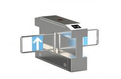 China AC220V Traffic Swing Barrier Gate Hospital Security 800mm Arm Fingerprint supplier