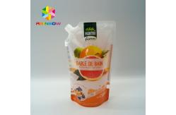 China Leak Proof Squeeze Breeze Food Spout Pouch Packaging Stand Up With Double Zipper supplier