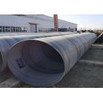 5mm-25.4mm Carbon Steel SSAW Pipe Surface Oiled Black Painting or 3PE Coating for sale
