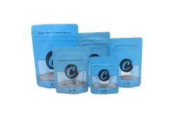 China OEM Matte Body Scrub Pouch Mylar ziplockk 3.5g Packaging Pouches supplier