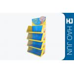 Custom Cardboard Display Stands , Corrugated Cardboard Point Of Sale Display for sale