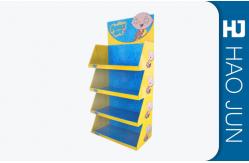 China Custom Cardboard Display Stands , Corrugated Cardboard Point Of Sale Display supplier