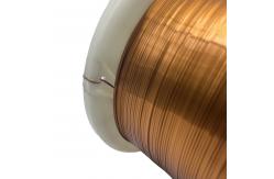 China Rectangular Enameled Coppper Wire Insulated 1mm Temperature 220C ROHS/UL/SGS Certified supplier