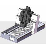 Multi Station CNC Gantry Drilling Machine Movable CNC Plane Drilling Machine for sale