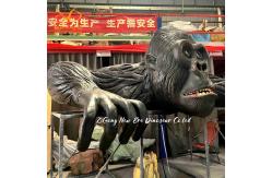 China Vivid Robotic Lifesize Animatronic Animal Chimpanzee for Themed Park supplier