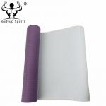 TPE Single Layer Yoga Exercise Mat With Customized Embossing Logo