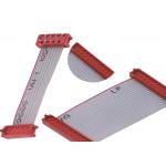 14 Pin Gray Red 1.27mm 150MM Flexible Flat Cable for sale