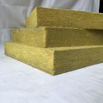 40-180kg/M3 Wall Rockwool Acoustic Panels 0.2% Water Absorption for sale