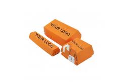 China Eco-Friendly Clamshell Burger Box with Customized Design and Logo supplier