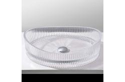 China Die Casting Glass Sink Bowl No Overflow Sophisticated And Trendy supplier
