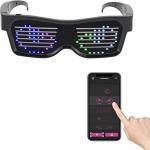 APP Controlled Programmable LED Luminous Glasses DIY Unique for sale