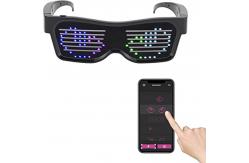 China APP Controlled Programmable LED Luminous Glasses DIY Unique supplier