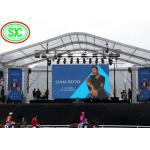 Light Weight Super Thin Hanging LED Display , Chaming Events Led Screen 500x500 for sale