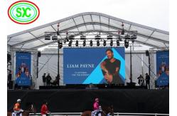 China Light Weight Super Thin Hanging LED Display , Chaming Events Led Screen 500x500 supplier