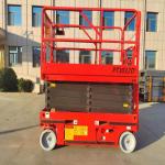 6-12m Hydraulic Battery Self Propelled Scissor Lifters Mobile Aerial Platform for sale