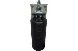 China Nylon Sliding Gate Guide Roller Bracket Hardware Fabrication supplier