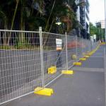 Construction Site Mobile Lightweight Temporary Fencing 2.4m Width for sale