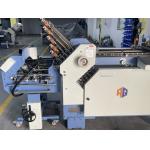 380V Cross Folding Machine , Auto Paper Folder With Touch Screen Control Interface for sale