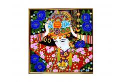 China Rectangular National Characteristics Metal Murals Wall Decoration supplier