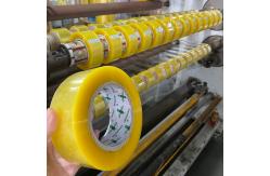 China Custom BOPP Clear Adhesive Tape With Wrap 50mm Width For Box Sealing supplier