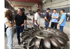 China 50Hz/60Hz Frequency Hydro Turbine Runner with Customized Blade Length supplier