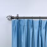 Elegant Style Modern Extendable Curtain Rod Set Curtain Pole Track Accessories