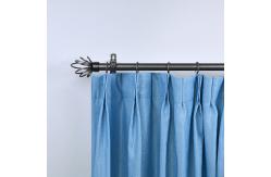 China Elegant Style Modern Extendable Curtain Rod Set Curtain Pole Track Accessories supplier