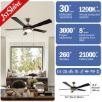 Classic 52 Ceiling Fan with LED Light & Pull Chain Control