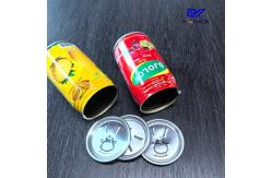 China 310ml , 250ml Metal Can Beverage Tin Can Packed For Juice , Orange supplier