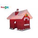 3*3*3m Oxford Inflatable Christmas Village House For Party for sale