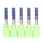 Solid Carbide Corner Radius Mill 6R0.2 4 Flutes High Hardness HRC65 for sale
