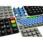 Custom 50-70 Shore A Silicone Rubber keypads ABS PP PC Plastic Rubber Button for sale